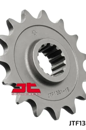 JT SPROCKETS - FRONT STEEL 15T, 520 - Sprockets - Kwaliteitsmateriaal Betrouwbaar